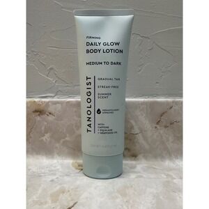 Tanologist Firming Daily Glow Body Lotion Medium to Dark Gradual Tan Streak Free